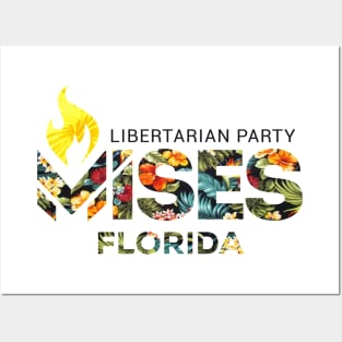 Libertarian Party Mises Caucus Tropical Posters and Art